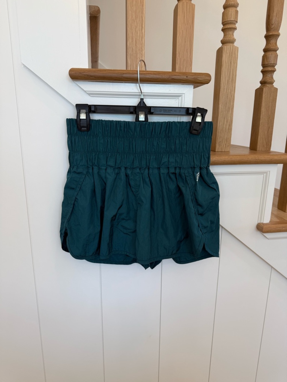 FP Movement by Free People Get Your Flirt On athletic shorts evergreen medium